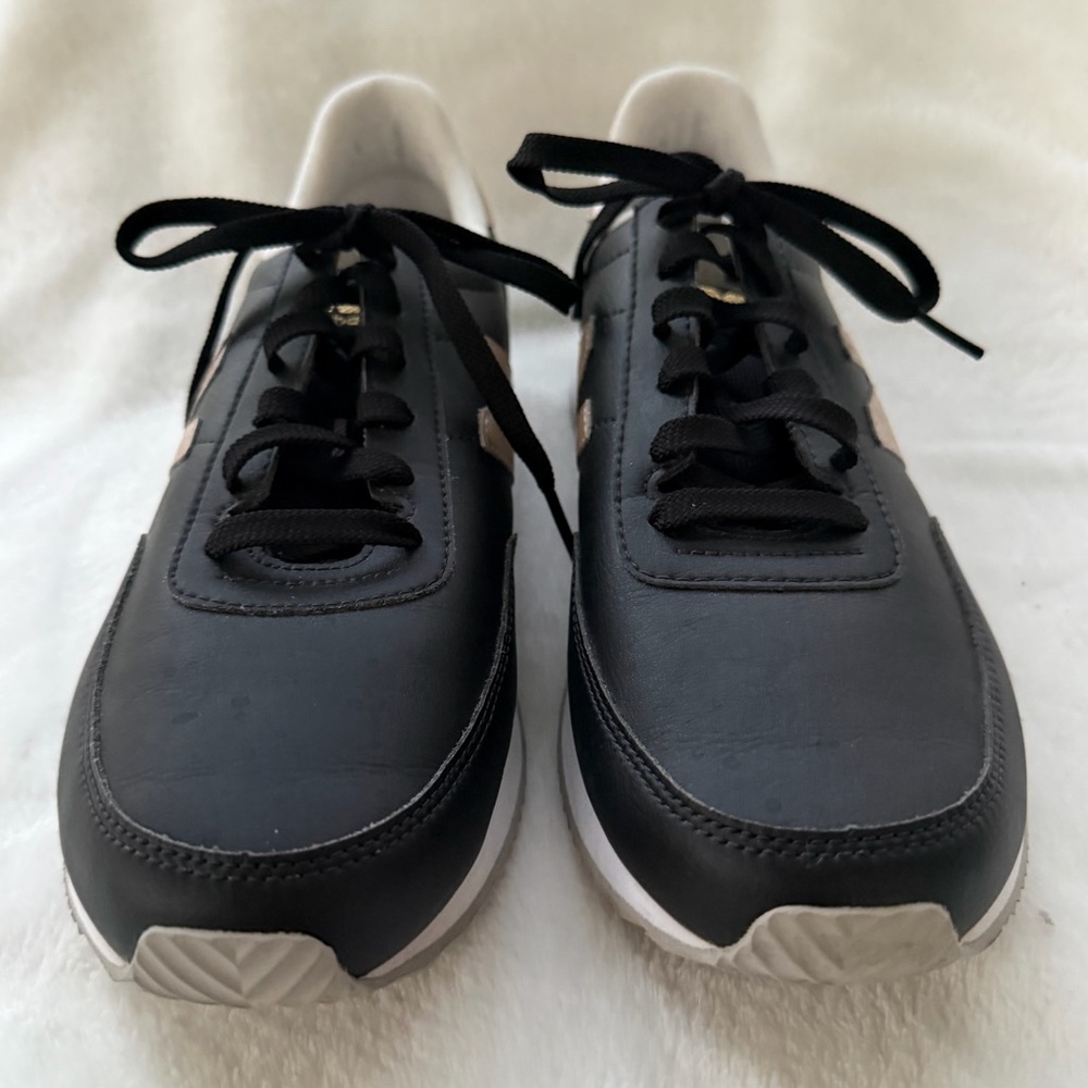 New Balance 720 Black Rose Gold Size 11 Sneakers Retro Shoes Trainers - Picture 3 of 13